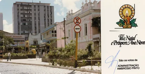 Praça Wenceslau Brás nos anos 1990
