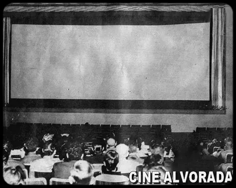 Tela do Cine Alvorada