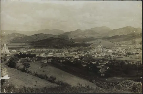Visão geral de Itajubá nos anos 1930