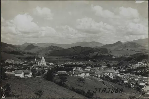 Visão geral de Itajubá nos anos 1930