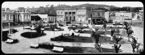 Praça Teodomiro Santiago nos anos 1950