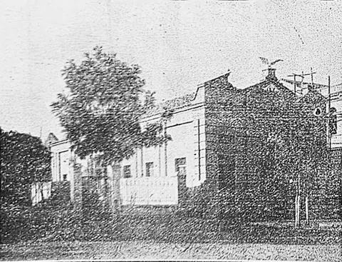 Edifício do Edison Cinema, que se tornaria a loja A Liberty