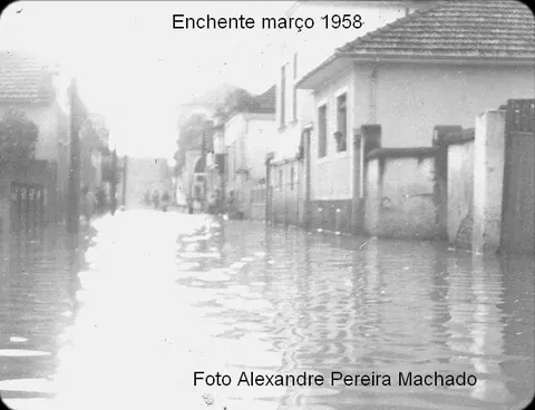 Enchente março 1958