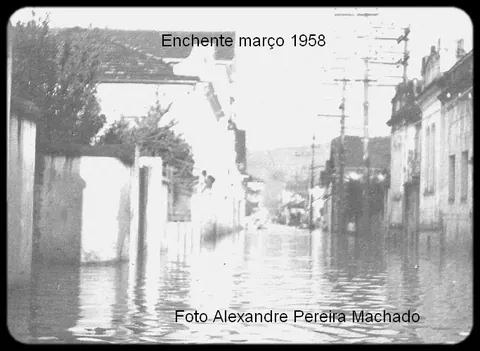 Enchente março 1958