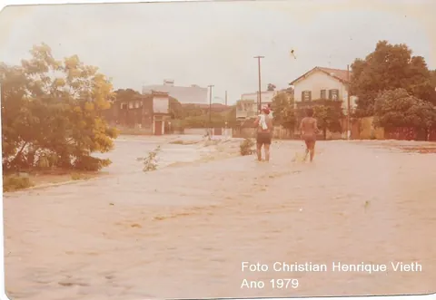 Enchente em 1979