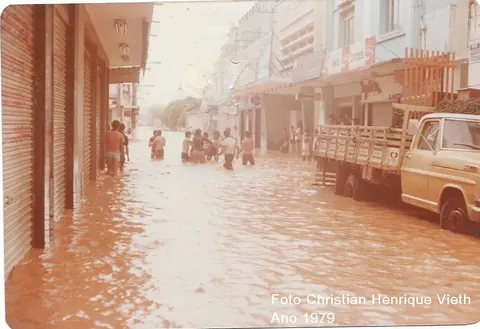Enchente em 1979