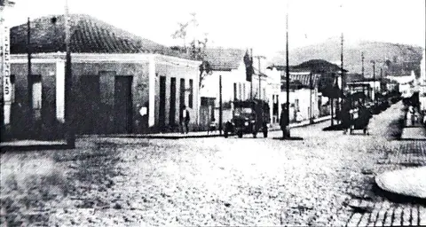 Rua Nova na década de 1940