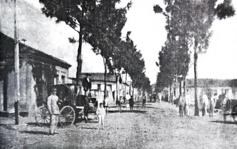 Avenida Coronel Carneiro Júnior em 1914