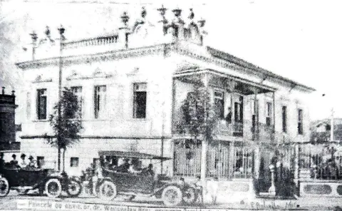 Casa Rosada, residência do Dr. Wenceslau Braz Pereira Gomes