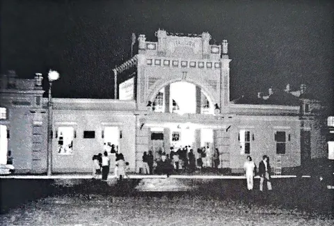 A estação da extinta estrada de ferro transformada em Museu Municipal