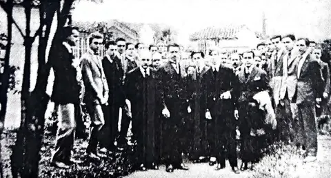 Visita do governador Mello Vianna