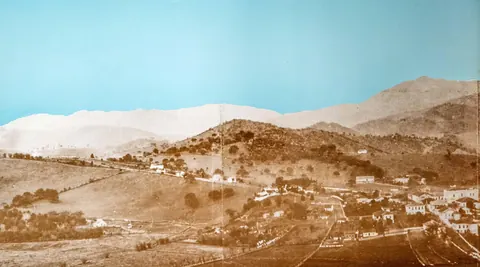Vista geral de Itajubá em 1918, parte 1 de 3