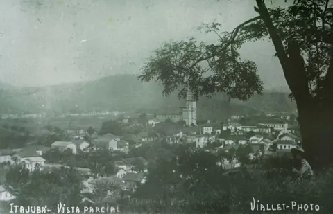Vista de Itajubá nos anos 1920