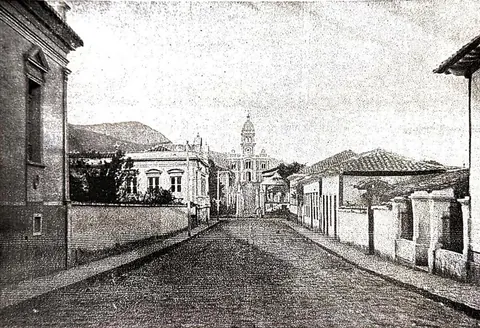 Rua Cel Rennó e Matriz