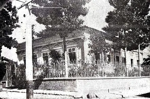 Palacete do capitão Luiz Dias, diretor da Companhia Industrial