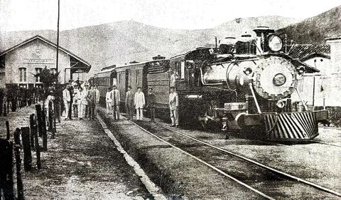 Estação da Rede Ferroviária Sul-Mineira