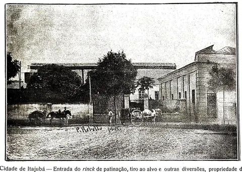 Praça Wenceslau Brás e onde seria o Cine Presidente