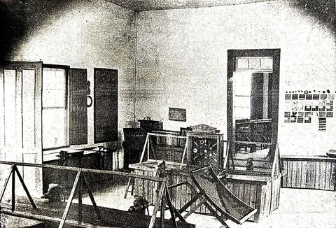 Uma das oficinas do Instituto Eletrotécnico