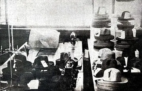 Exposição da Fabrica de Chapéus