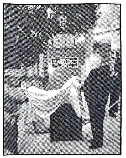 Inauguração da herma do Padre Lourenço