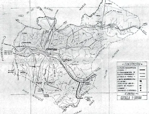 Mapa de Itajubá