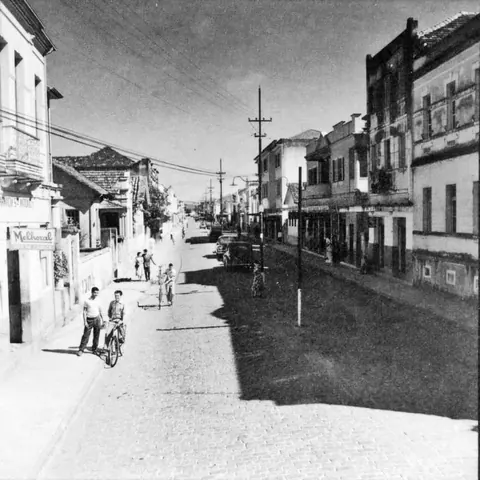 Avenida Coronel Carneiro Júnior - década de 1950