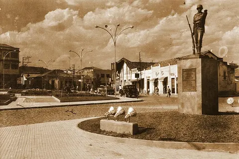Praça do Soldado - década de 1950