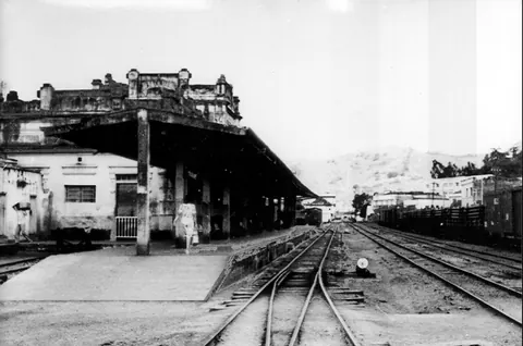 Viação Férrea do Sapucaí, foto da década de 1950
