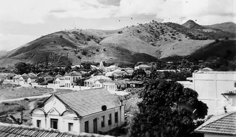 Vista panoramica de Itajubá. Início do século 20