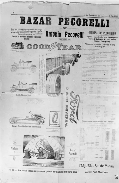 Jornal ou Revista - "Bazar Pecorelli de Antônio Pecorelli"