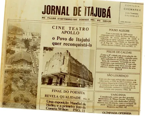 Jornal de Itajubá de 07/09/86