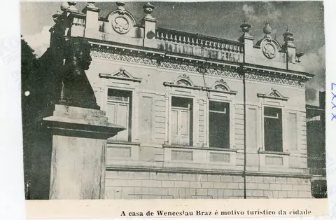 A casa de Wenceslau Braz é motivo turístico da cidade