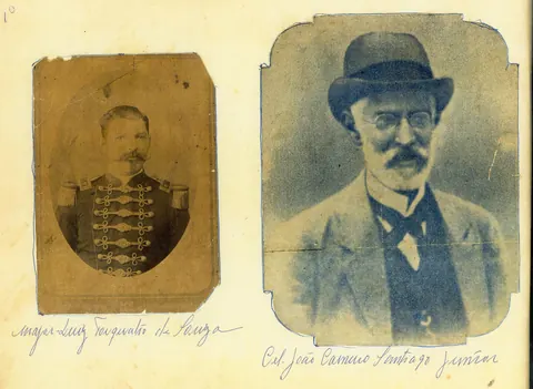Major Luiz Torquato de Souza e Coronel Carneiro Santiago Júnior