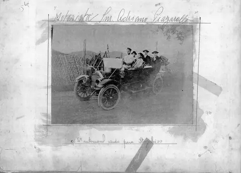 2º automóvel vindo para Itajubá - motorista Sr. Adriano Piazarolli