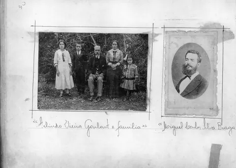 Arlindo Vieira Goulart e família - Miguel Carlos Silva Braga