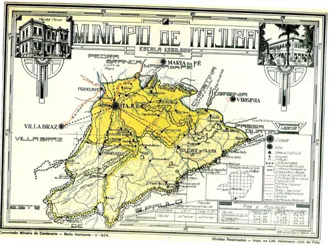Mapa de Itajubá (1924)