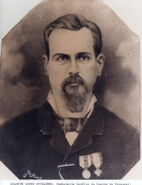 Joaquim Lopes Guimarães, combatente heroico da Guerra do Paraguai